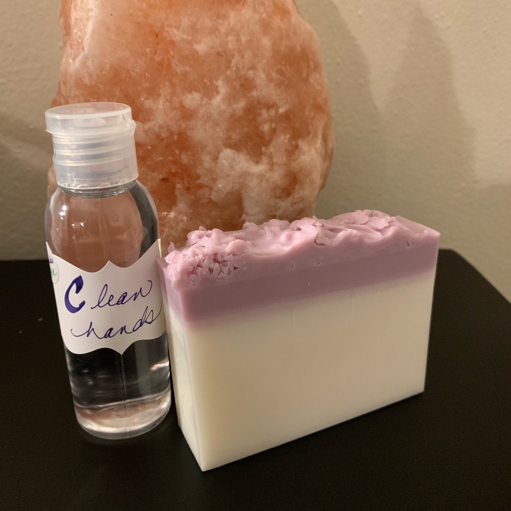 Purple Reign soap.